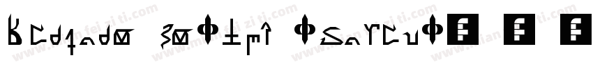 Blongoc Script Regular字体转换